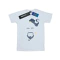 Miniatyrbild 1 av 3: Disney Dam/Tjej Aladdin Movie Genie Blue Face Boyfriend T-shirt i bomull