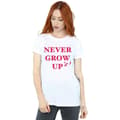 Pikkukuva 2 / 3: Disney Womens/Ladies Peter Pan Never Grow Up Cotton Boyfriend T-Shirt