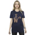 Miniatyrbild 2 av 4: Willy Wonka Dam/kvinnor W Logo Hat Boyfriend T-shirt i bomull