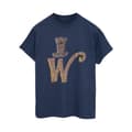 Miniatyrbild 1 av 4: Willy Wonka Dam/kvinnor W Logo Hat Boyfriend T-shirt i bomull