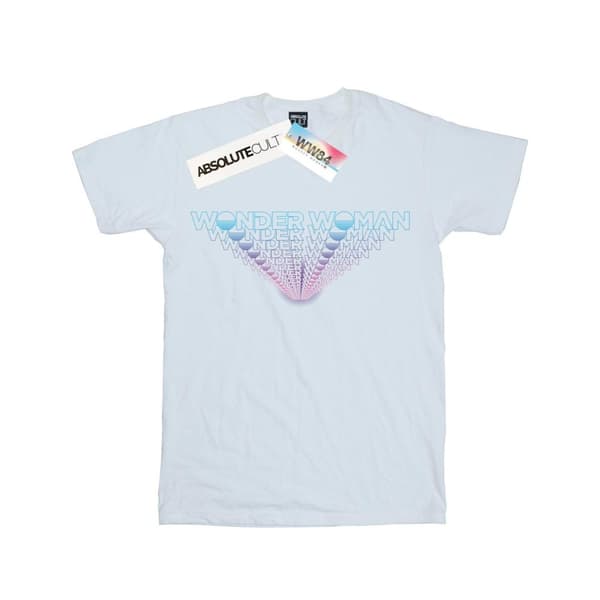 DC Comics Boys Wonder Woman 84 Repeat T-Shirt White 9-11 Years