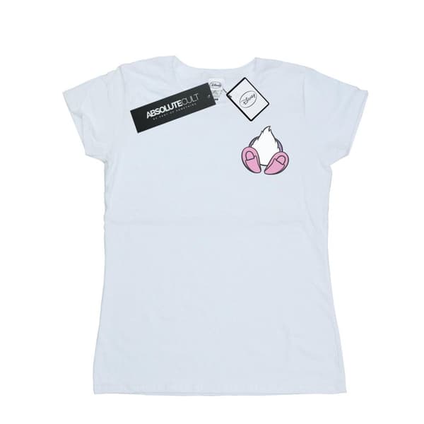 Disney Womens/Ladies Daisy Duck Backside Breast Print Cotton T-Shirt