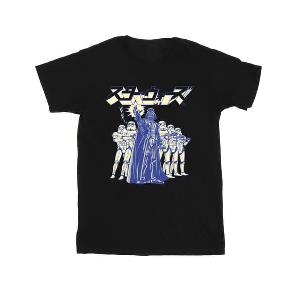 Star Wars Girls Japanese Darth Cotton T-Shirt