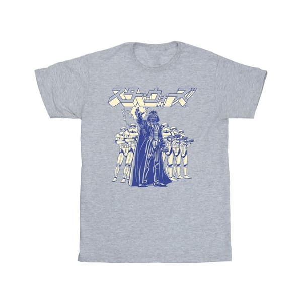 Star Wars Girls Japanese Darth Cotton T-Shirt