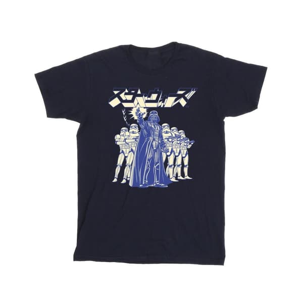 Star Wars Girls Japanese Darth Cotton T-Shirt