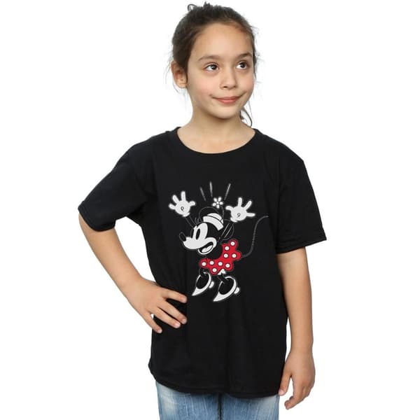 Disney Minnie Mouse Surprise T-shirt i bomull för flickor