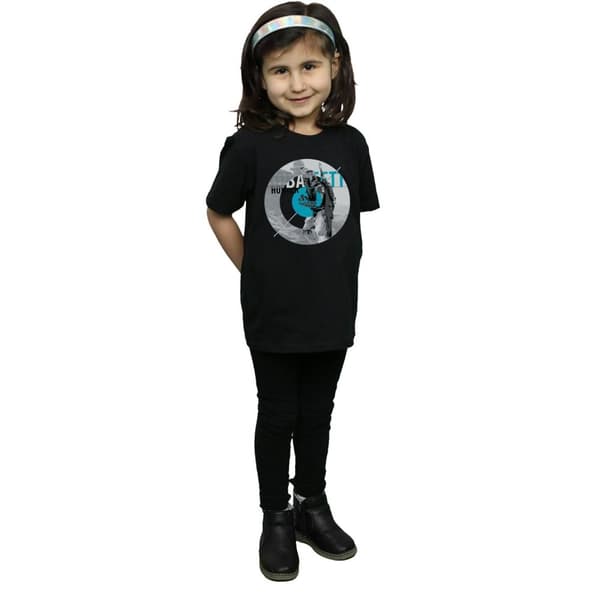 Star Wars Boba Fett Bounty Hunter Circle T-shirt i bomull för flickor