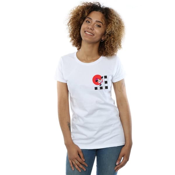 Disney Dam/Tjej Minnie Mouse Karate Kick - T-shirt i bomull