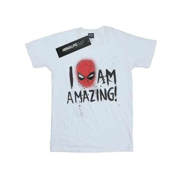 Marvel Spider-Man I Am Amazing T-shirt i bomull för flickor