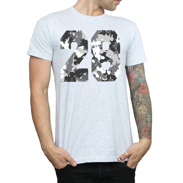 Disney Mens Mickey Mouse Pattern 28 T-Shirt