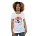 Miniatyrbild 2 av 3: Disney T-shirt i bomull för kvinnor/damer - Tinker Bell Sunset