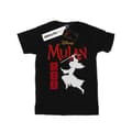 Miniatyrbild 1 av 3: Disney Dam/Lady Mulan Movie Warrior Silhouette Boyfriend T-shirt i bomull
