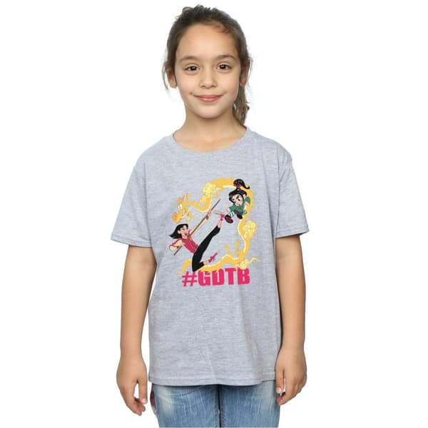 Disney Girls Wreck It Ralph Mulan And Vanellope Cotton T-Shirt