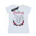 Pikkukuva 1 / 3: Disney Princess Womens/Ladies Flower Team Cotton T-Shirt
