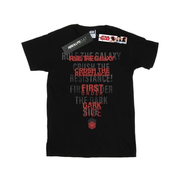 Star Wars The Last Jedi Dark Side Echo bomulls-T-shirt för flickor
