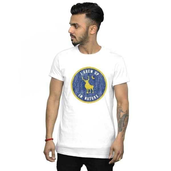 Disney Mens Frozen 2 Sven I Grew Up In Nature T-Shirt