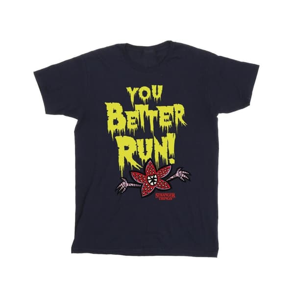 Netflix Boys Stranger Things You Better Run T-Shirt
