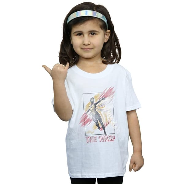 Marvel Girls Ant-Man And The Wasp Framed Wasp Cotton T-Shirt