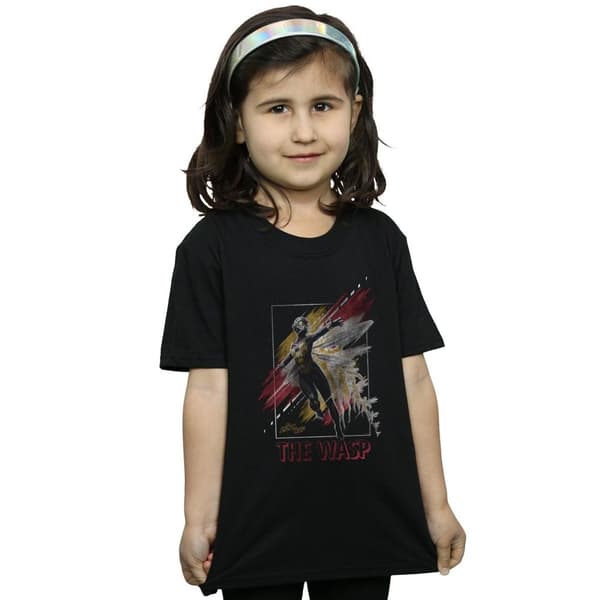 Marvel Girls Ant-Man And The Wasp Framed Wasp Cotton T-Shirt