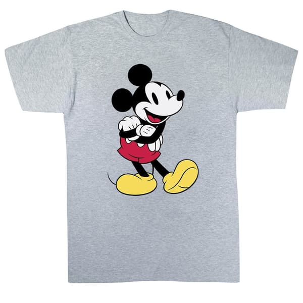 Disney Girls Mickey Mouse Classic Mickey Cotton T-Shirt