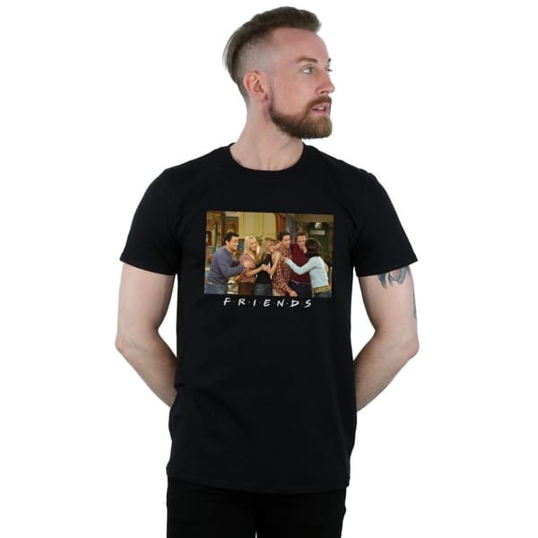 Friends Mens Group Photo Apartment T-Shirt