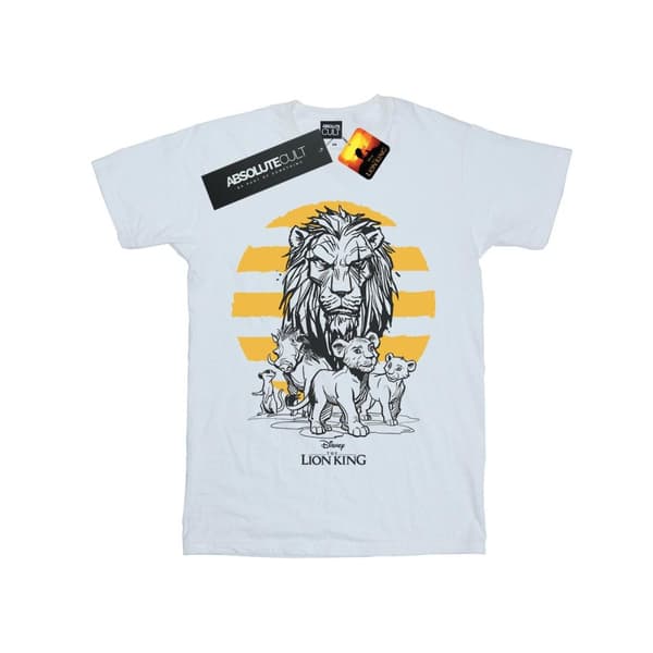 Disney Dam/Tjej Lejonkungen Filmgruppen Boyfriend-T-shirt i bomull