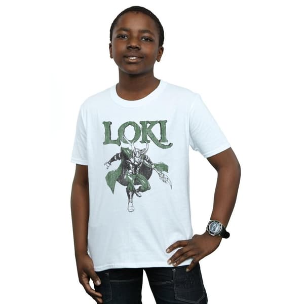 Marvel Boys Loki Scepter T-Shirt