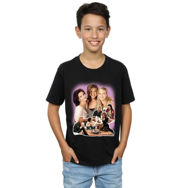 Friends Boys Girls Collage T-Shirt