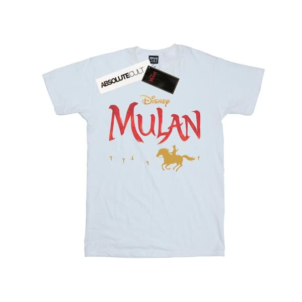 Disney T-shirt med Mulan-filmlogotyp för pojkar
