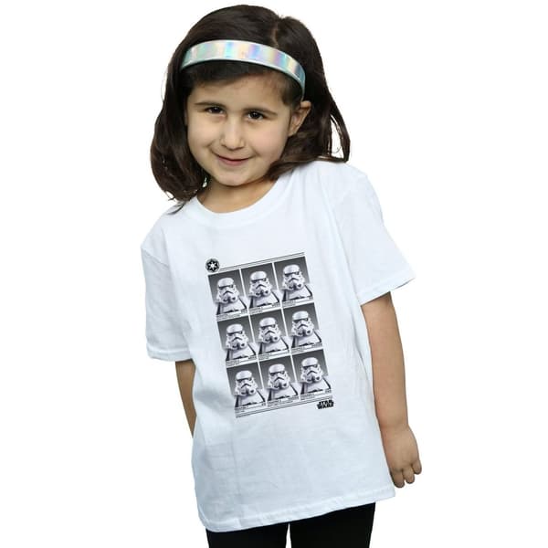 Star Wars Girls Stormtrooper Yearbook Cotton T-Shirt
