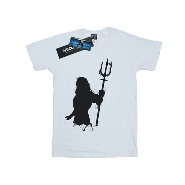 DC Comics Aquaman Mono Silhouette T-shirt i bomull för flickor