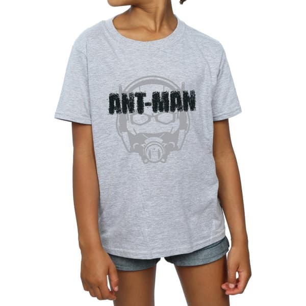 Marvel T-shirt i bomull med hjälm från Ant-Man för flickor