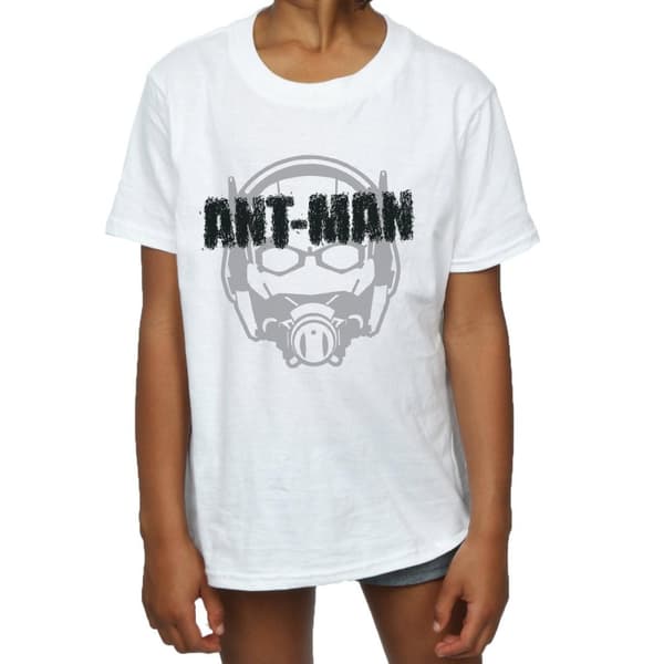 Marvel T-shirt i bomull med hjälm från Ant-Man för flickor