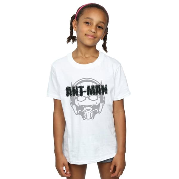 Marvel T-shirt i bomull med hjälm från Ant-Man för flickor