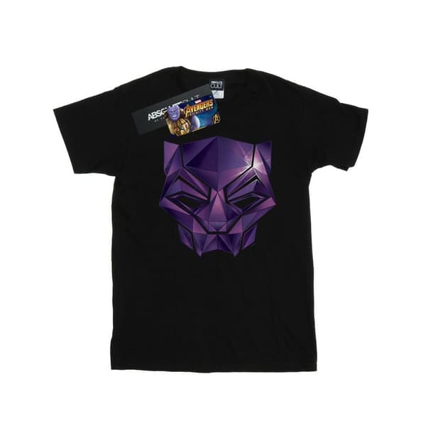 Marvel Geometrisk t-shirt för pojkar - Avengers Infinity War Black Panther