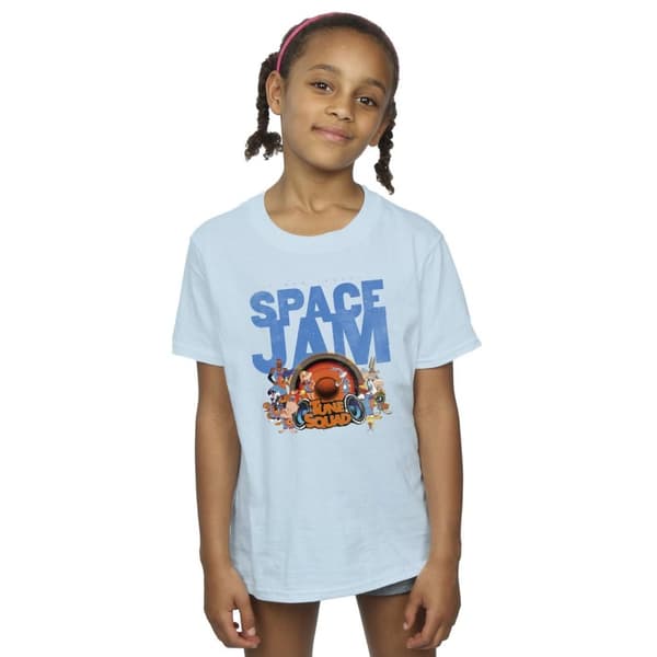 Space Jam: A New Legacy Girls Tune Squad Cotton T-Shirt