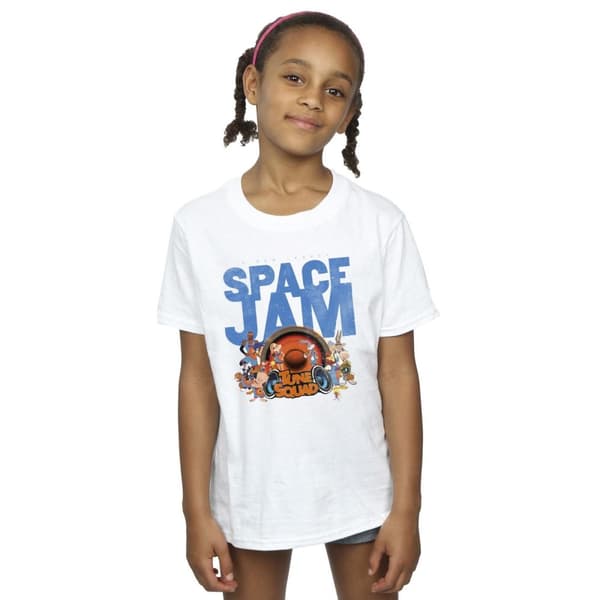 Space Jam: A New Legacy Girls Tune Squad Cotton T-Shirt