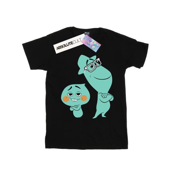 Disney T-shirt i bomull för flickor med Soul Joe och 22 Buddies för alltid