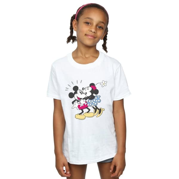 Disney T-shirt i bomull med kyssar från Musse Pigg och Mimmi Pigg