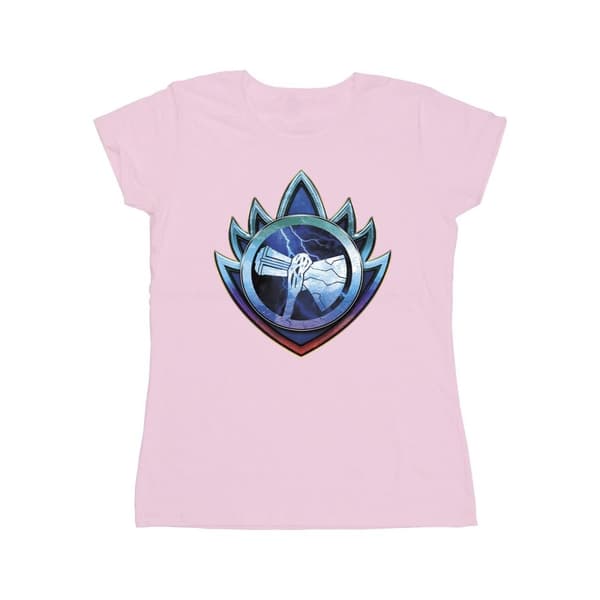 Marvel Womens/Ladies Thor Love And Thunder Stormbreaker Crest Cotton T-Shirt