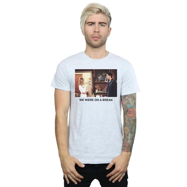 Friends Mens We Were On A Break Photo T-Shirt