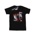 Miniatyrbild 1 av 3: Marvel T-shirt i bomull för flickor Captain America Sam Wilson Shield Breakthrough