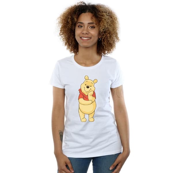 Disney Dam/Tjej Winnie The Pooh Cute T-shirt i bomull