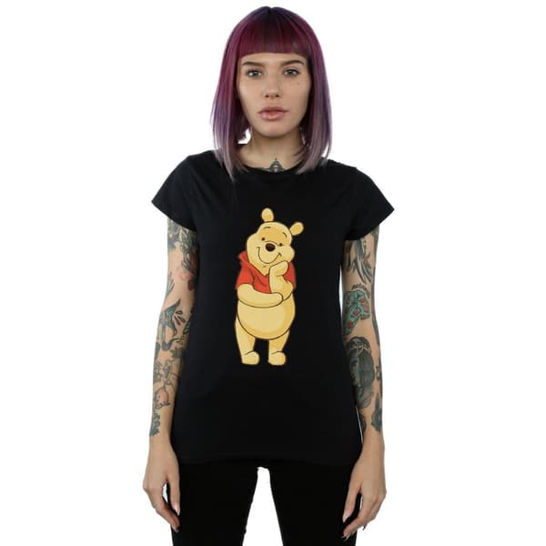 Disney Dam/Tjej Winnie The Pooh Cute T-shirt i bomull