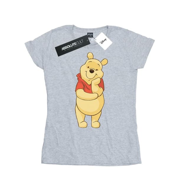Disney Dam/Tjej Winnie The Pooh Cute T-shirt i bomull