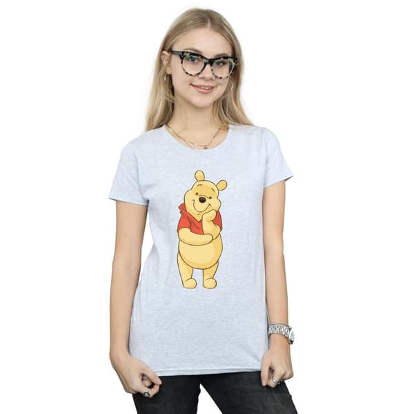 Disney Dam/Tjej Winnie The Pooh Cute T-shirt i bomull