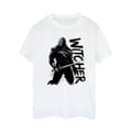 Pikkukuva 1 / 3: Netflix Womens/Ladies The Witcher Sketch Geralt Cotton Boyfriend T-Shirt