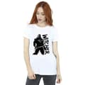 Pikkukuva 2 / 3: Netflix Womens/Ladies The Witcher Sketch Geralt Cotton Boyfriend T-Shirt