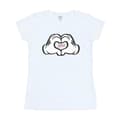 Pikkukuva 1 / 4: Disney Womens/Ladies Mickey Mouse Loves You Cotton T-Shirt