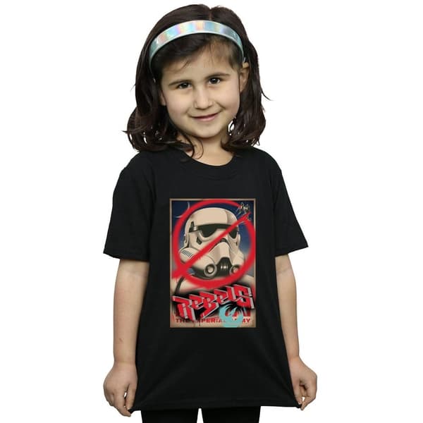 Star Wars Girls Rebels Poster Cotton T-Shirt
